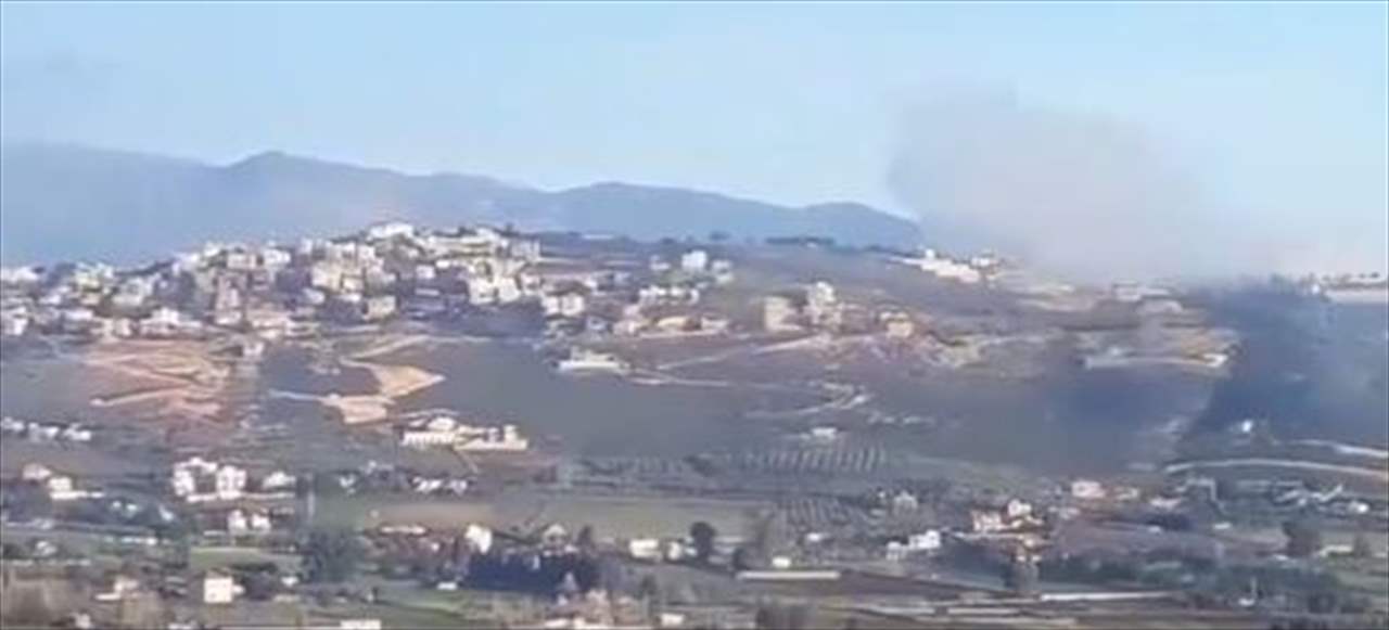 بالفيديو - قصف مدفعي وفوسفوري على بلدة الخيام