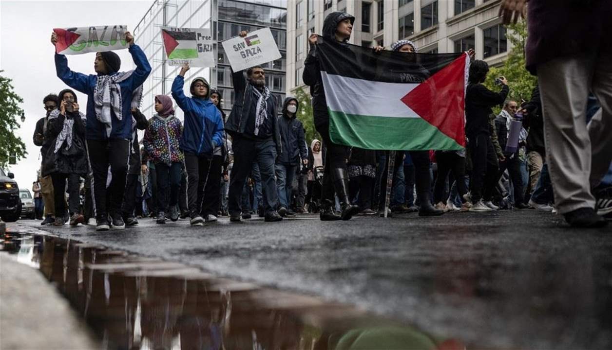 بالفيديو - تظاهرة في نيويورك... إقفال جسور ونفق تضامناً مع الفلسطينيين 