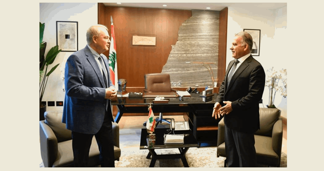 اللواء ابراهيم بحث وسفير روسيا في المستجدات اقليميا ودوليا: تشديد على تدخل المجتمع الدولي لوقف العدوان على غزة وجنوب لبنان 