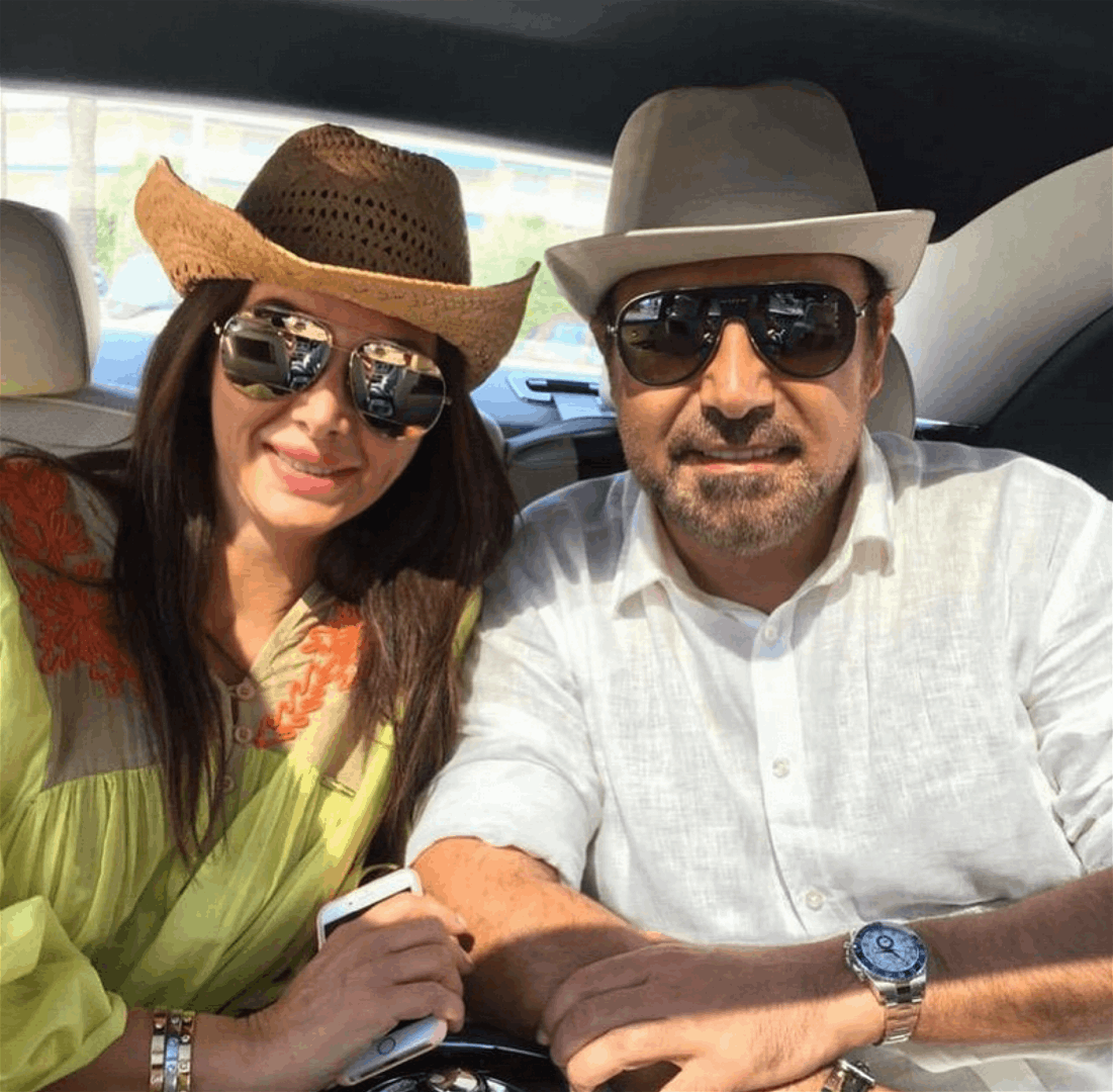 فيديو رومانسي يجمع عاصي الحلاني بزوجته كوليت يتصدر حديث الجمهور