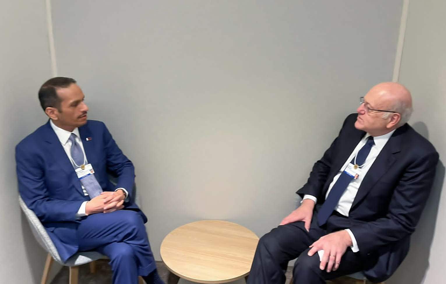 سلسلة لقاءات لميقاتي على هامش "المنتدى الاقتصادي العالمي" 