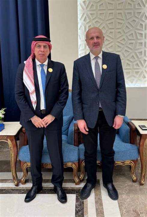 مولوي التقى نظيره الأردني وجرى بحث الملفات الأمنية ذات الاهتمام المشترك 