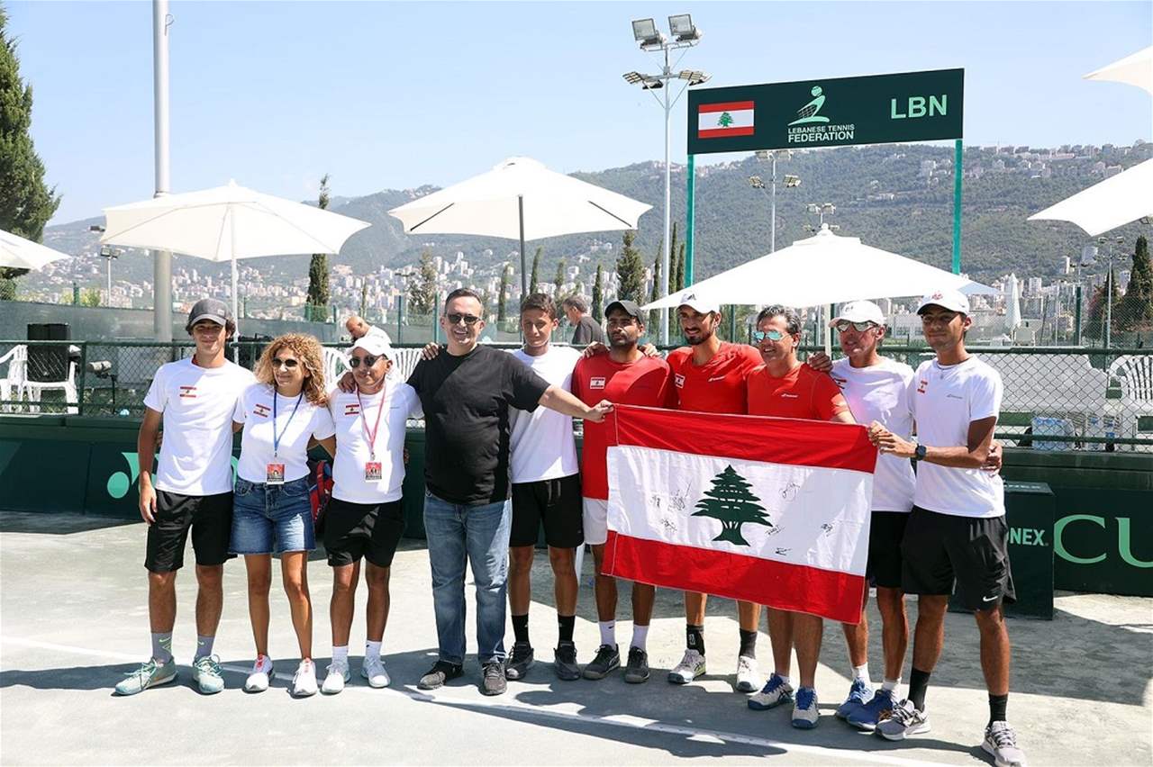 كأس ديفيس: لبنان يواجه اليابان في العاصمة المصرية