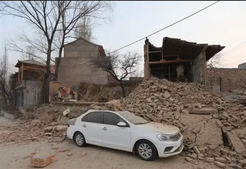 زلازل تهز كازاخستان والصين