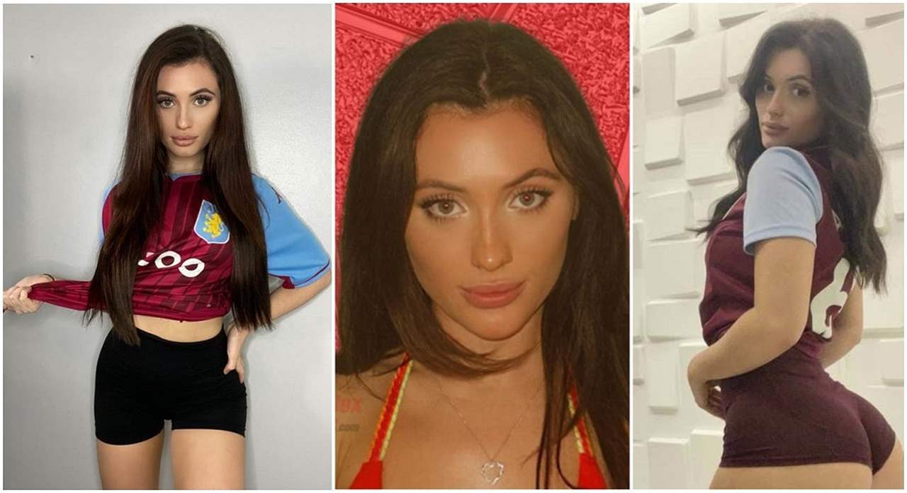 مشجعة كرة القدم الأكثر جاذبية تستخدم صورها المثيرة لمساعدة الأمهات