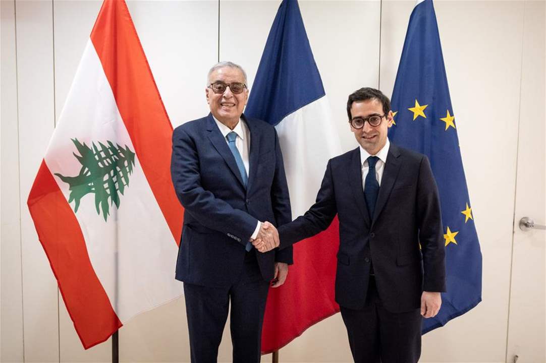 بو حبيب التقى نظيره الفرنسي : لبنان جاهز لحل متكامل
