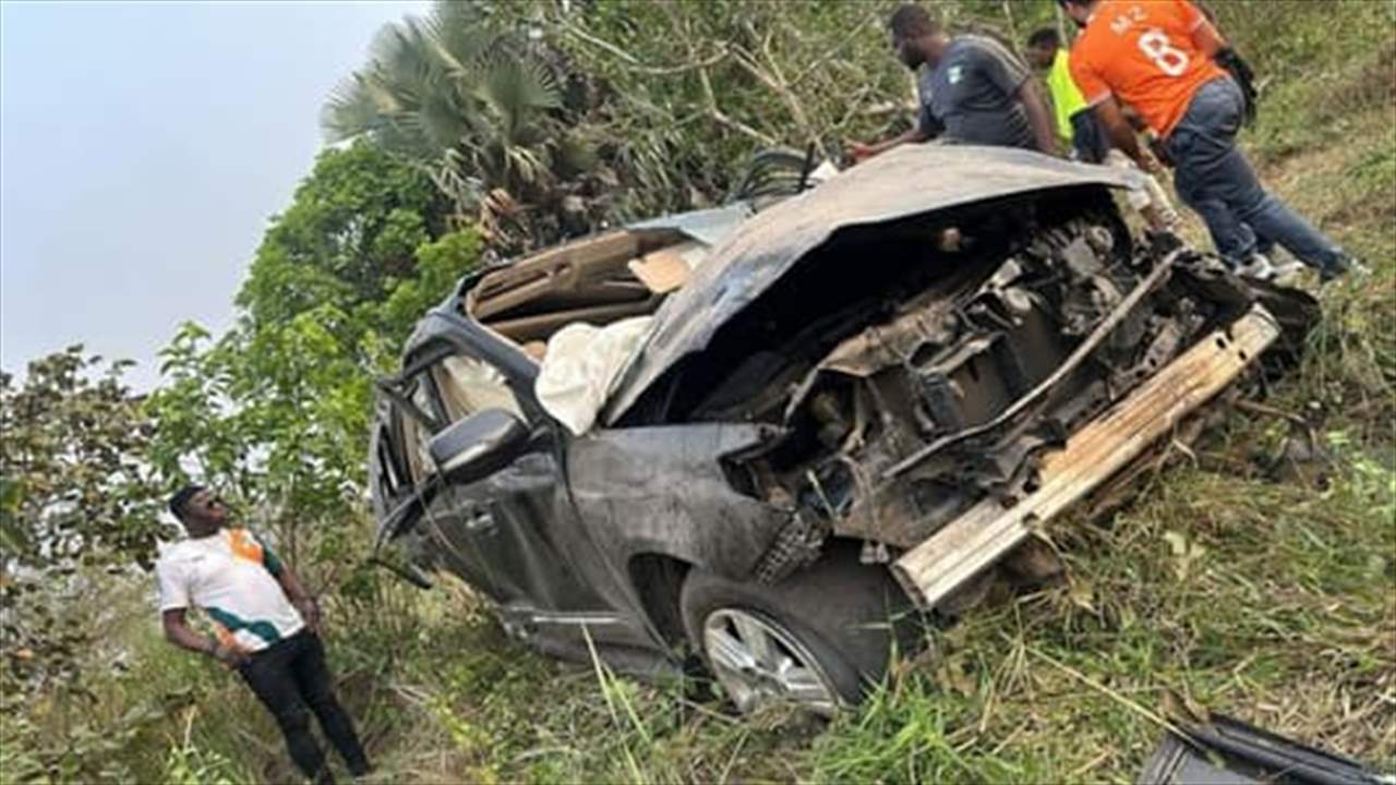 بالصور - حادث سير يودي بحياة شابين لبنانيين في ساحل العاج