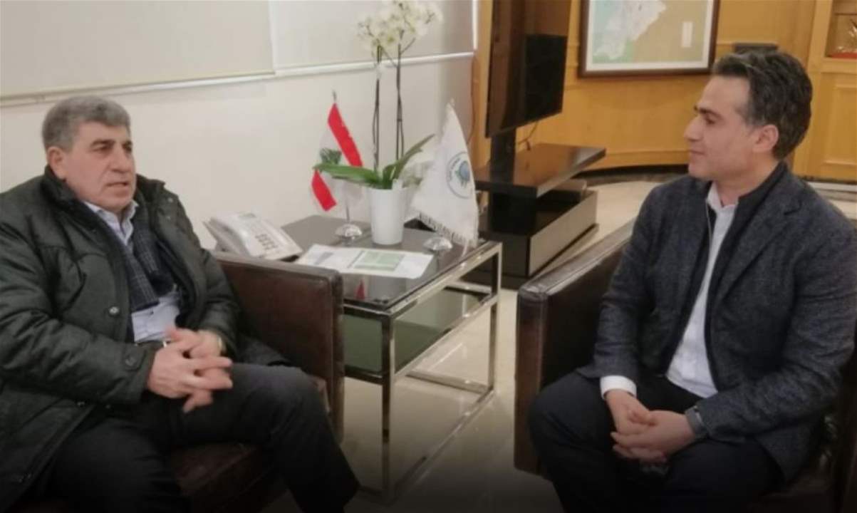 حمية بحث مع طليس في موضوع تعرفة النقل البري