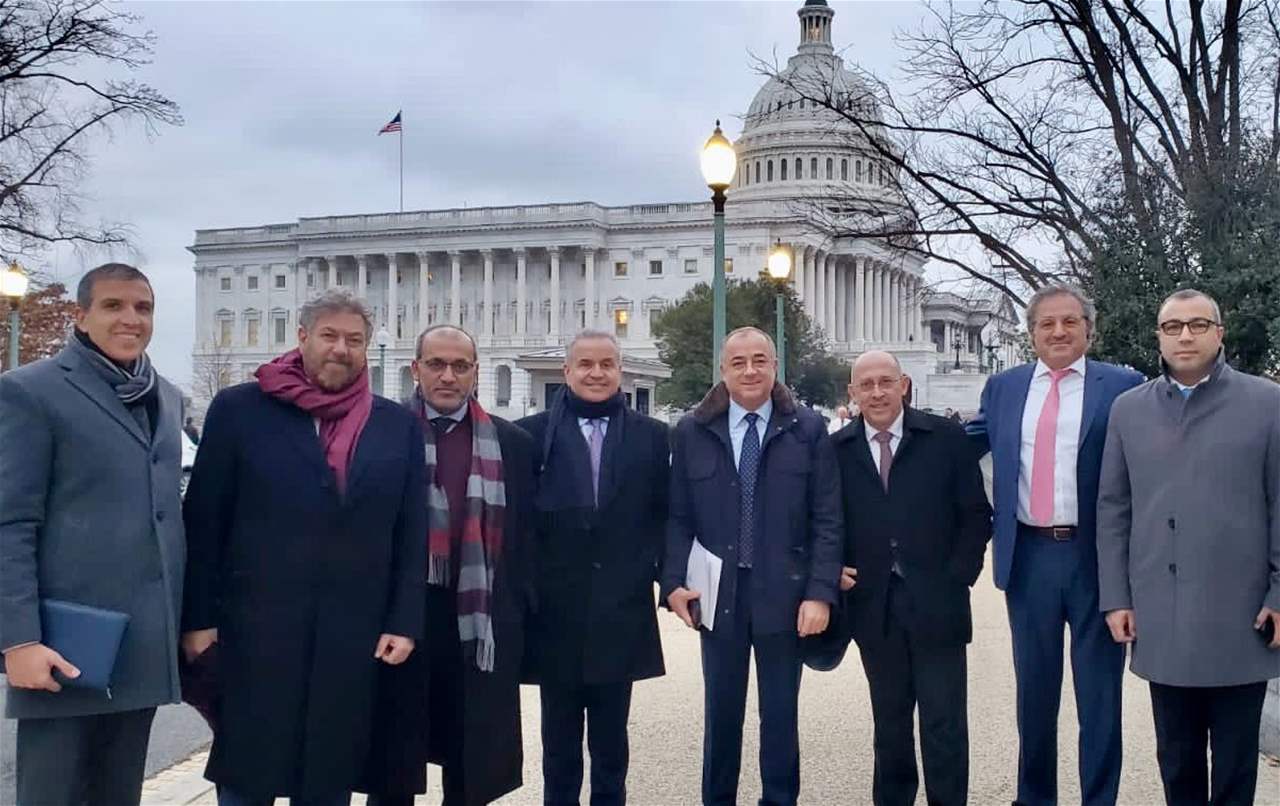 الوفد النيابي اللبناني تابع زيارته الى واشنطن ... باربرا ليف :  اللجنة الخماسية تسعى لمساعدة لبنان ولكن...
