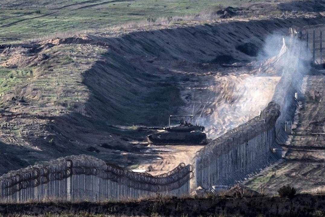 بالصور-  المنطقة العازلة بغزة قيد الانشاء .. الاقمار الصناعية تكشف ما يقوم به الاحتلال 