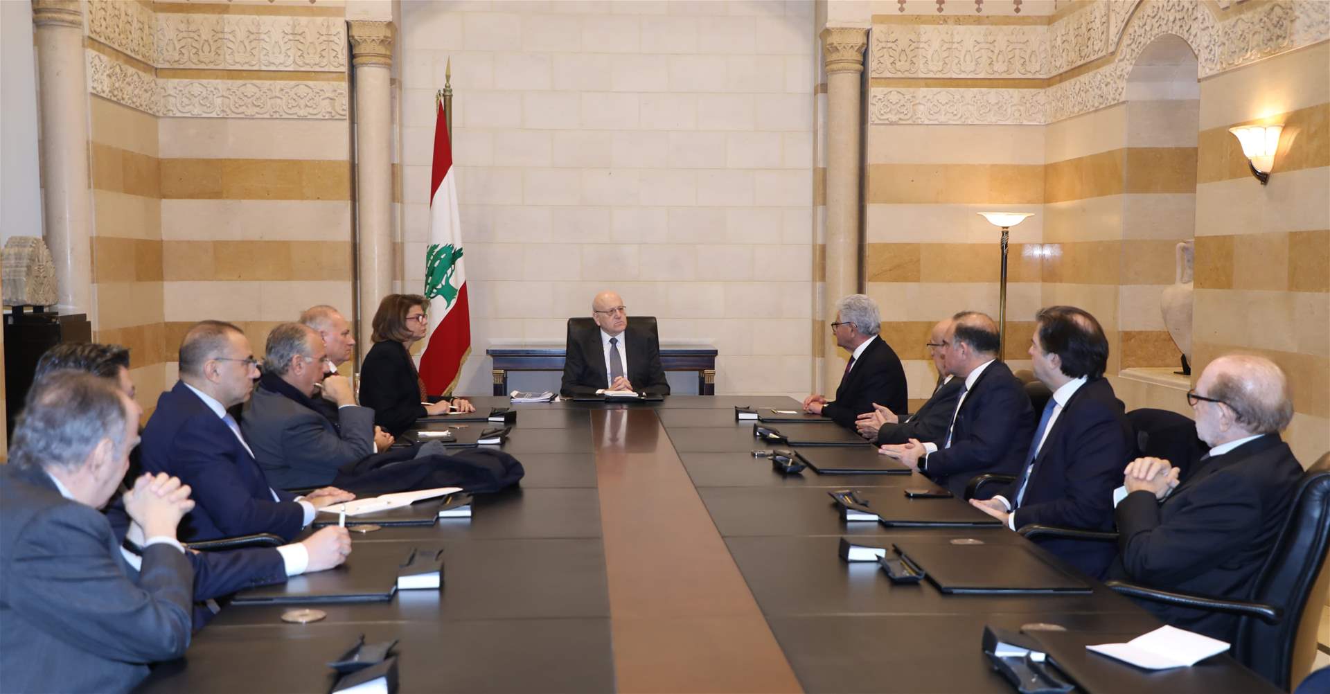 سلسلة إجتماعات لميقاتي في السرايا.. حول ماذا تمحورت؟