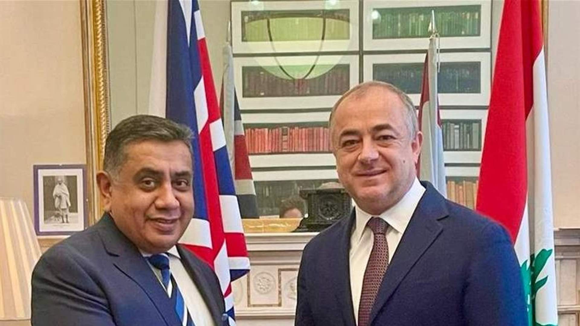 بوصعب من لندن: لضرورة مساعدة الجيش اللبناني نظرا لأهمية دوره بحفظ  الأمن والاستقرار