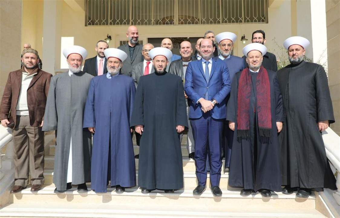 مراد يوقع اتفاقيات تعاون لدعم إفتاء زحلة والبقاع وراشيا: نعدُ بتوسيعها لتطال كل البقاع 