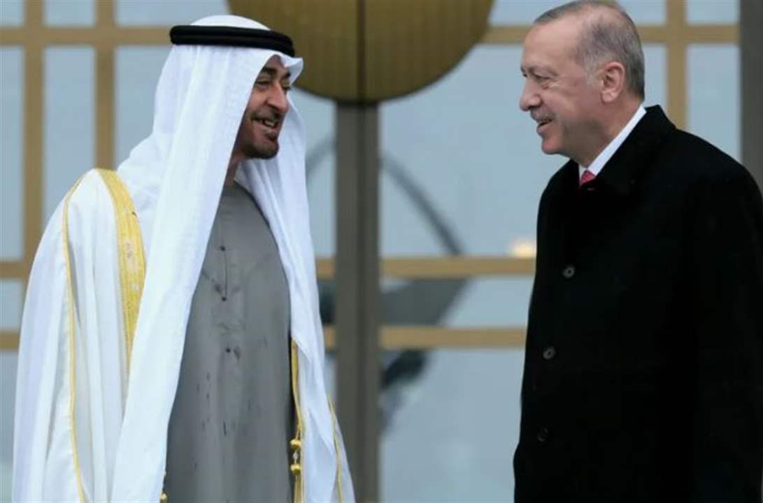 أردوغان يصل إلى الإمارات ضمن جولة تشمل مصر