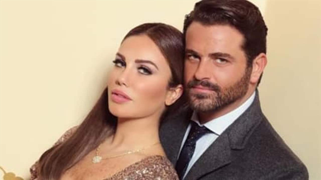 فيديو عفوي يجمع نيكول سابا ويوسف الخال مع أولادهما في التزلج 