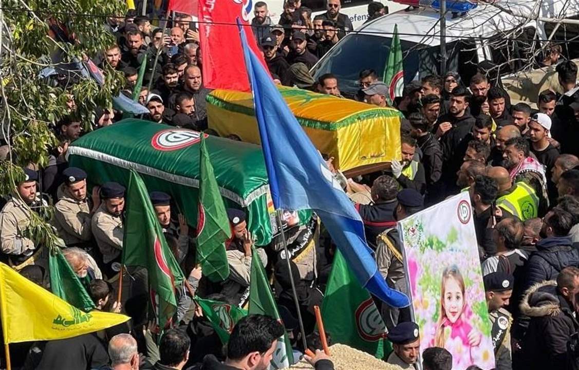 مجدل زون تودع الشهيدتين خديجة سلمان والطفلة أمل الدّر 