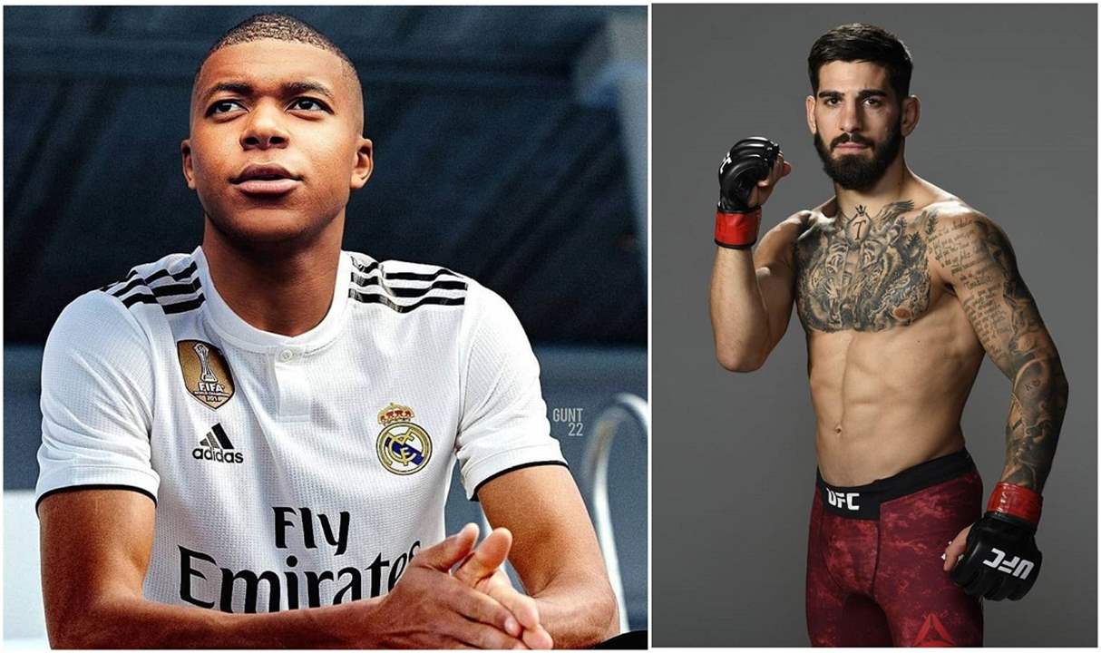 بطل UFC يُرحّب بمبابي .. محظوظ للتوقيع مع أفضل فريق في العالم