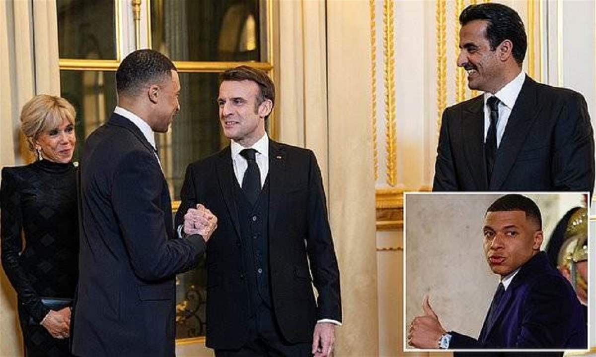 عشاء ماكرون لم يؤثر في مبابي .. والدته في مدريد