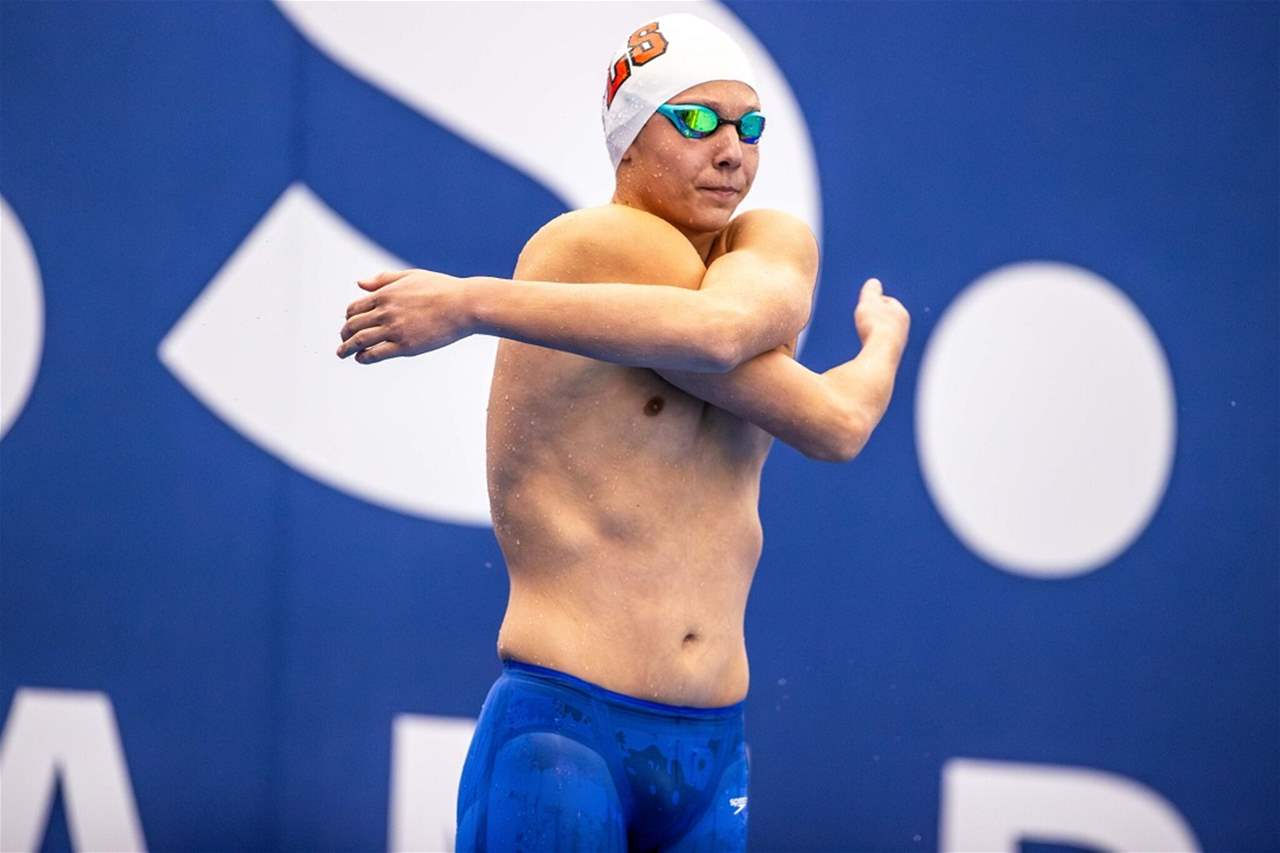 ولادة موهبة سباحة قد تُطيح الاسطورتين فيلبس وثورب