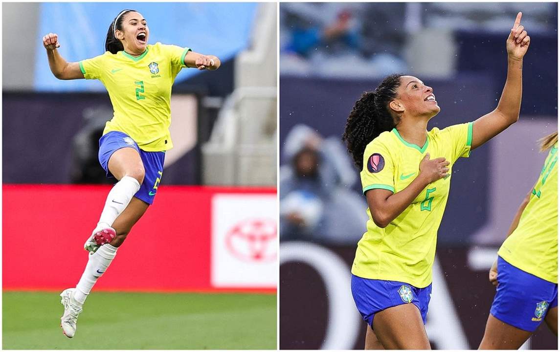 فيديو - هدف رائع بكعب القدم لسيدات البرازيل