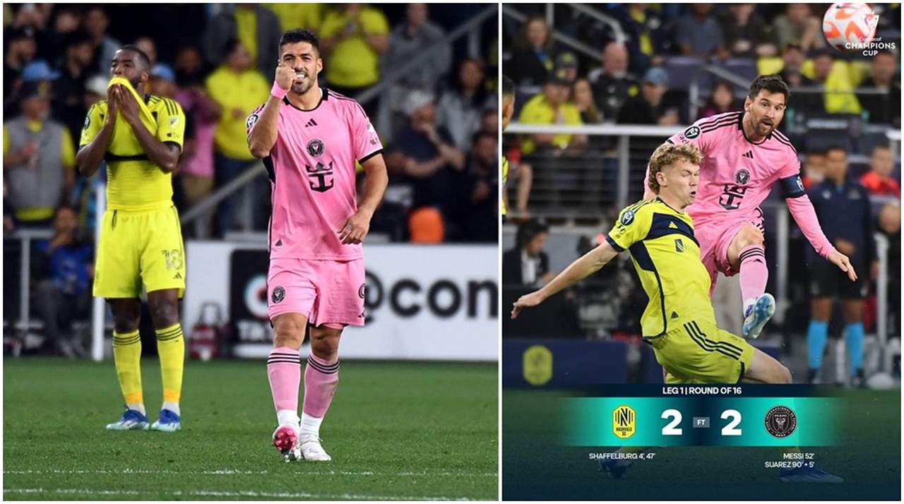 فيديو - ميسي وسواريز قادا انتر ميامي الى تعادل مثير