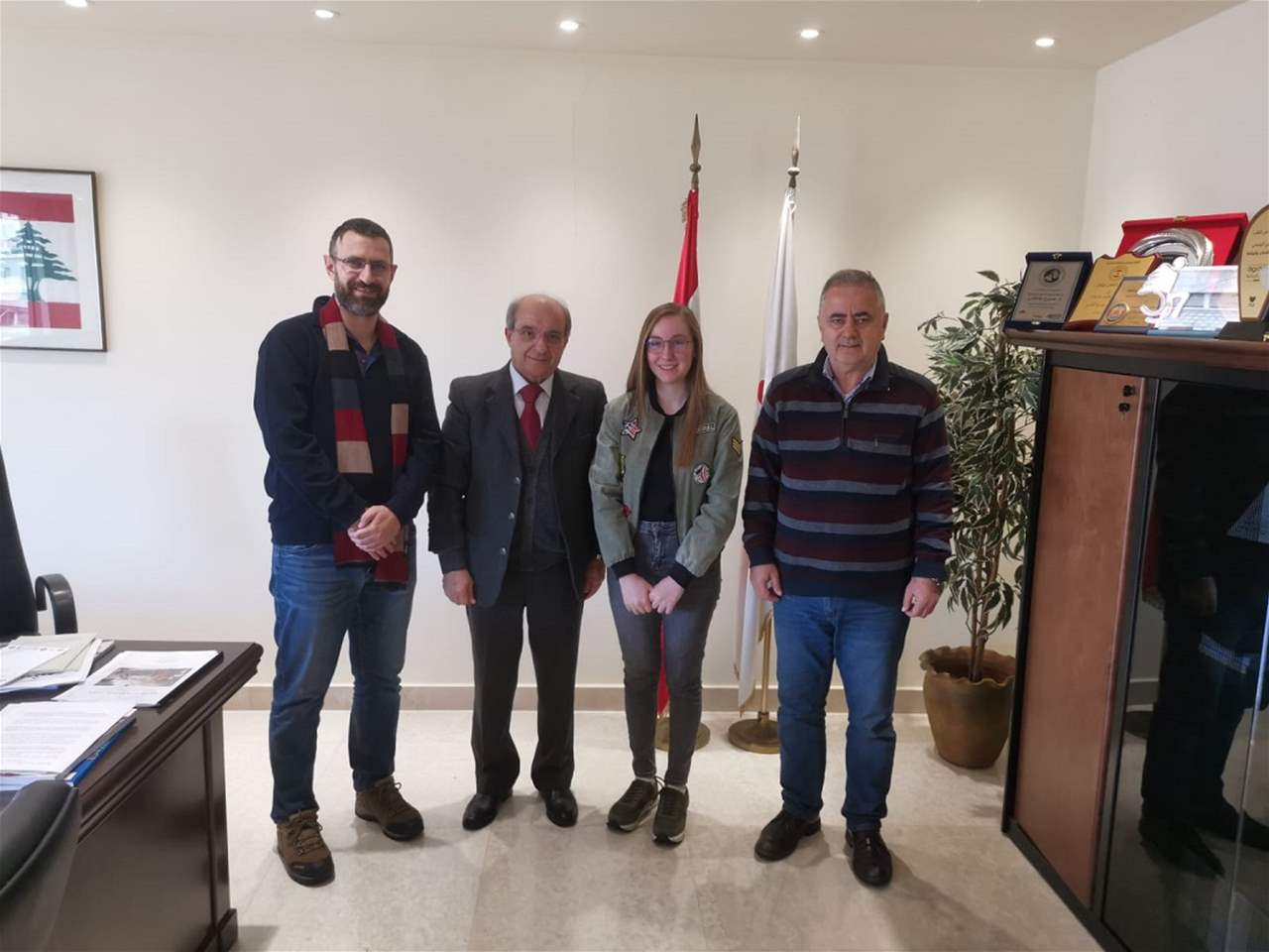 كلاس بحث هموم الاتحاد اللبناني الرياضي للصم 