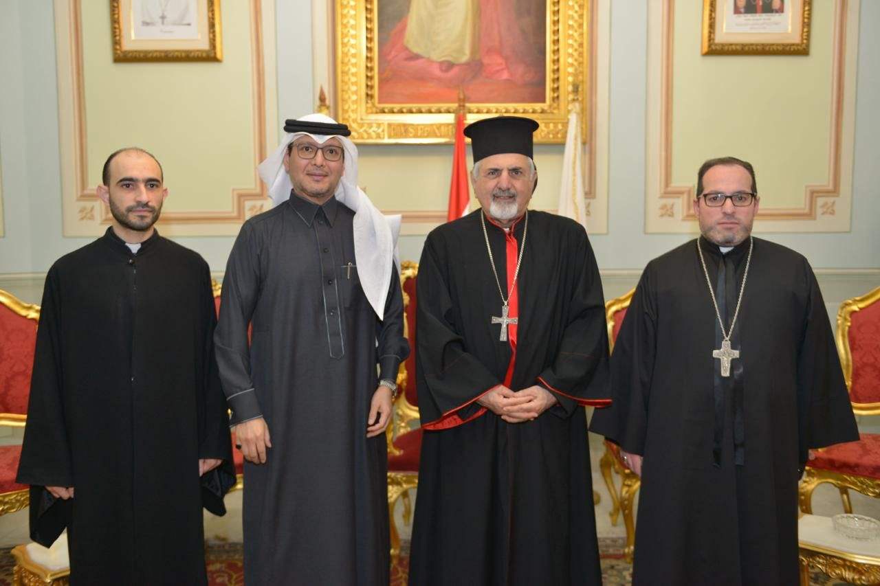 البخاري زار بطريرك السريان الكاثوليك الأنطاكي والبحث تناول آخر التطورات السياسية محليا وإقليميا