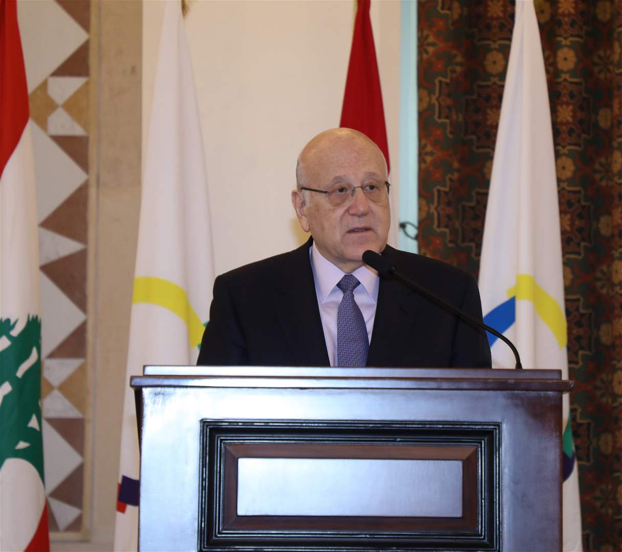  ميقاتي: لا خيار للبنان ليس سوى اتباع طريق الحوار البناء والاحترام المتبادل والتسامح الذي يمثل الانسجام ضمن الاختلاف