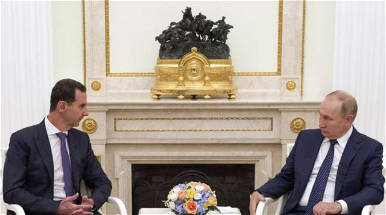 بوتين والأسد يتفقان على تكثيف الاتصالات في مجال مكافحة الإرها ب 