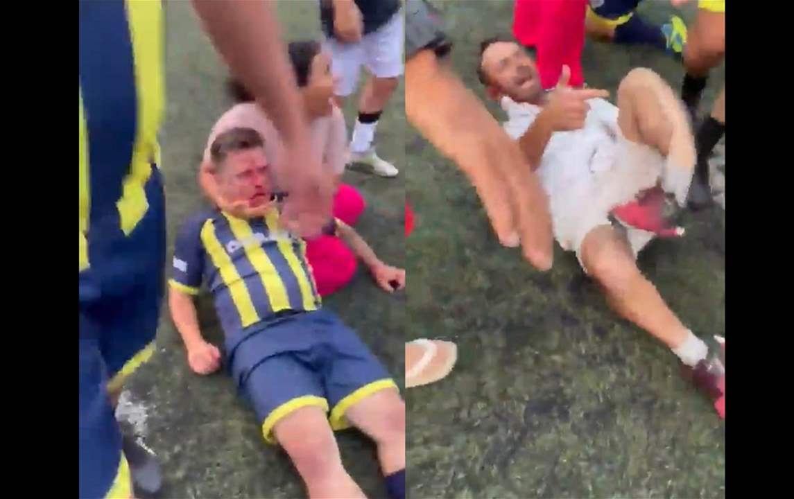 مشاهد لا تُصدّق - ضرب منافساً وكسر ساق آخر ثم غادر ..
