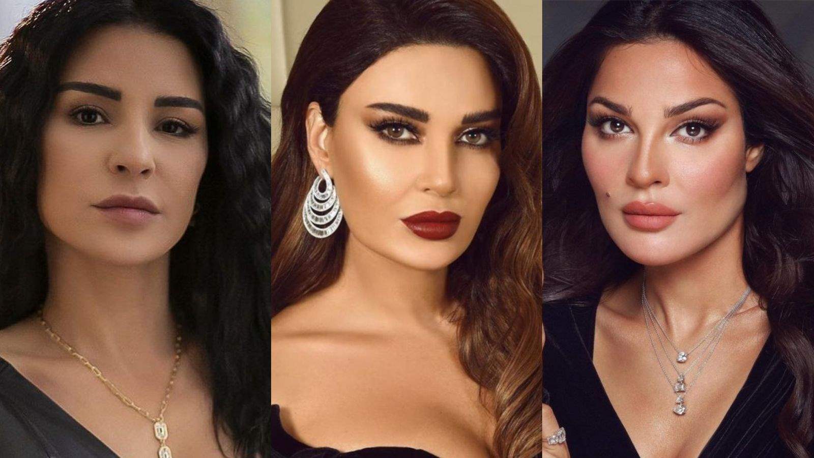ماغي بو غصن ونادين نسيب نجيم تواسيان سيرين عبد النور بعد وفاة والدتها