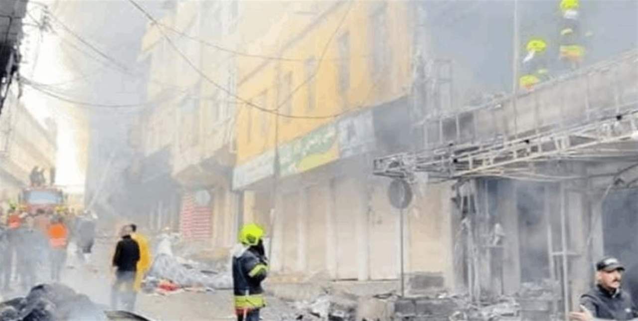 بالفيديو - حريق هائل و"مخيف" يلتهم أحد الاسواق! 