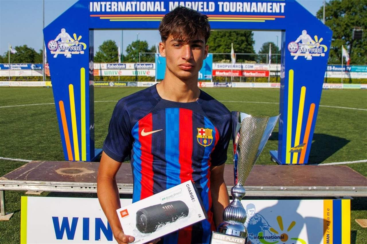 فيديو - إليكم موهبة لاماسيا الجديدة مُحطّم رقم لامين يامال