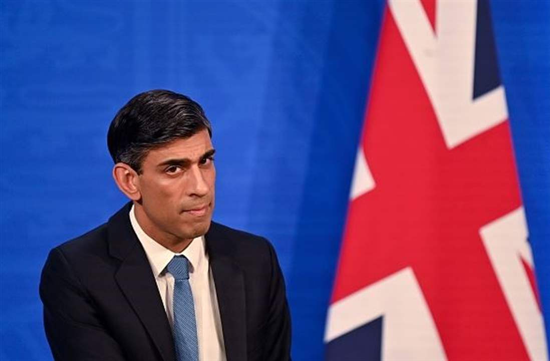 سوناك: بريطانيا "مصدومة من حمام الدم" في القطاع وتدعو لوقف الحرب 