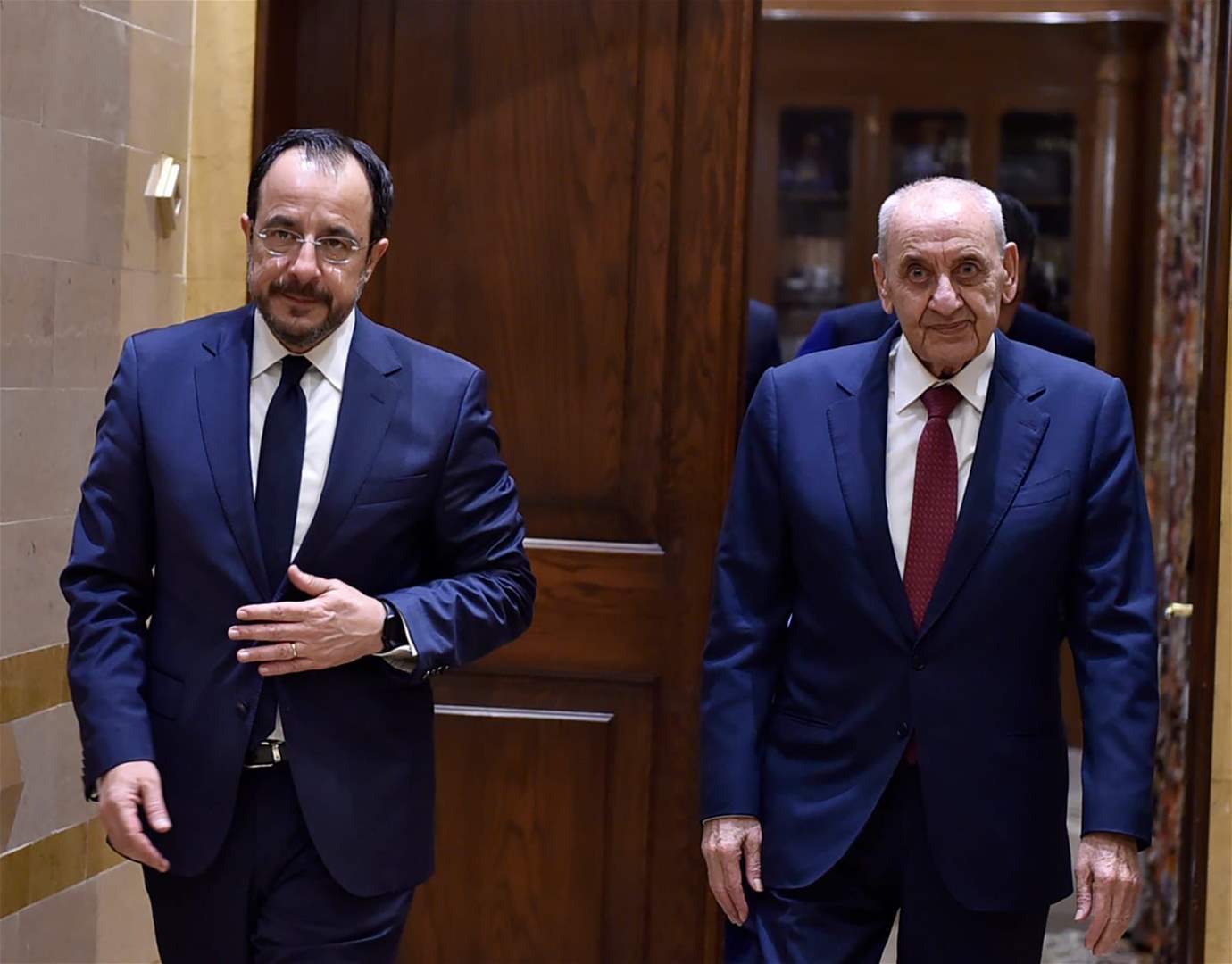 بري عقب لقائه الرئيس القبرصي.. "الملف الرئاسي بعد العيد" 