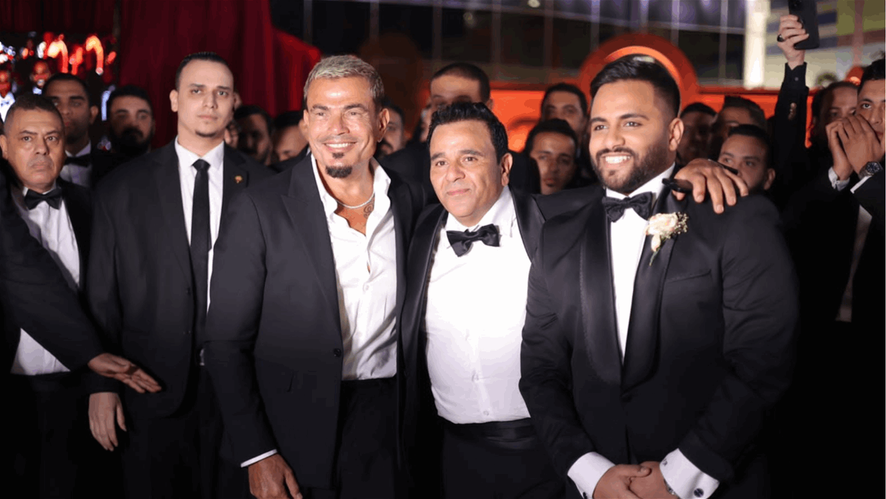 ابن محمد فؤاد يدخل القفص الذهبي وسط حضور كبير للفنانين