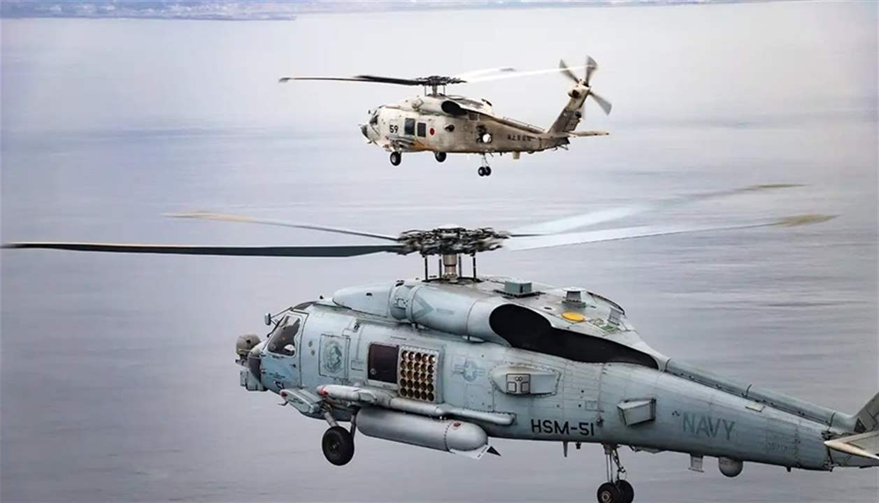  تحطم طائرتي هليكوبتر لقوات الدفاع الذاتي اليابانية والعثور على جثة وفقدان 7 