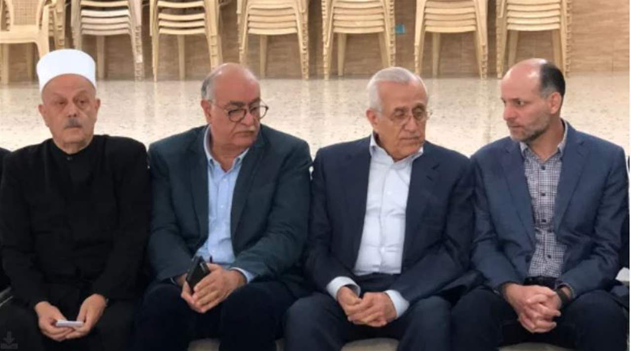  سليمان معزياً بالكوكاش في العزونية: الجريمة نتيجة حتمية للجريمة السياسية بحق الوطن ودستوره