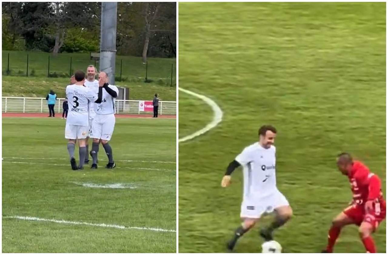 فيديو - ماكرون لاعباً وضحية للسخرية على وسائل التواصل