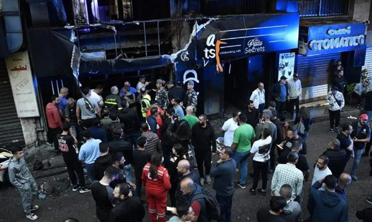 عن سبب "حريق المطعم".. بيان توضيحي من فوج إطفاء بيروت! 