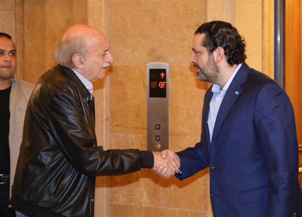 جنبلاط زار الحريري في باريس! 