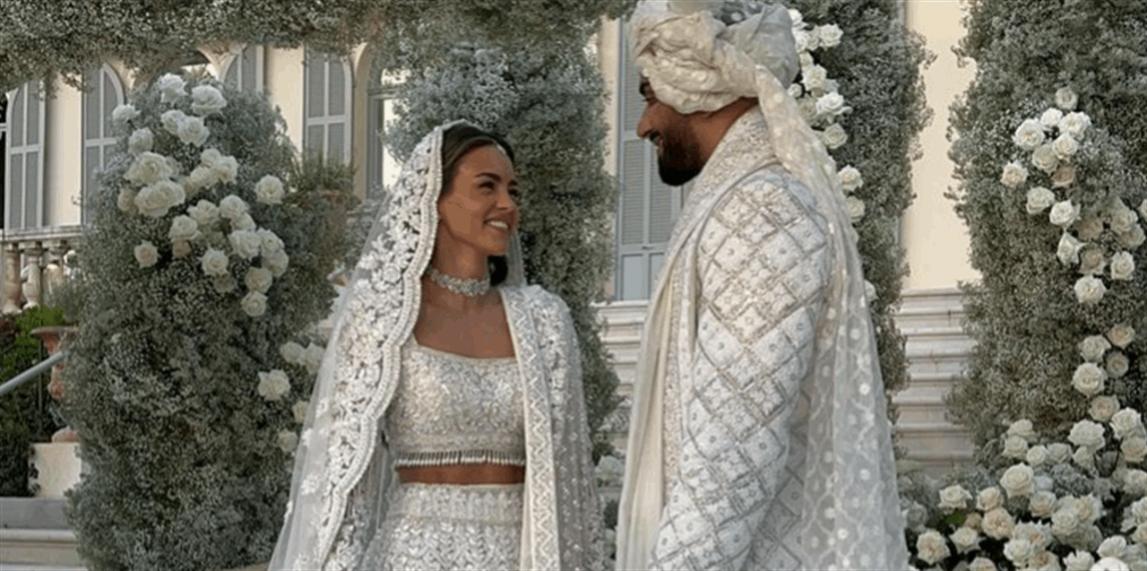 كلفته 20 مليون دولار .. زفاف أسطوري للملياردير عمر كماني وفستان العروس بتوقيع لبناني