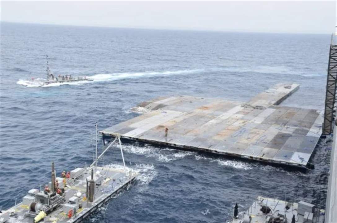 البنتاغون: أنجزنا الميناء العائم قبالة غزة