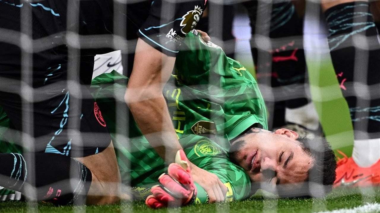 فيديو - الكشف عن الإصابة القاسية في الرأس لإيدرسون