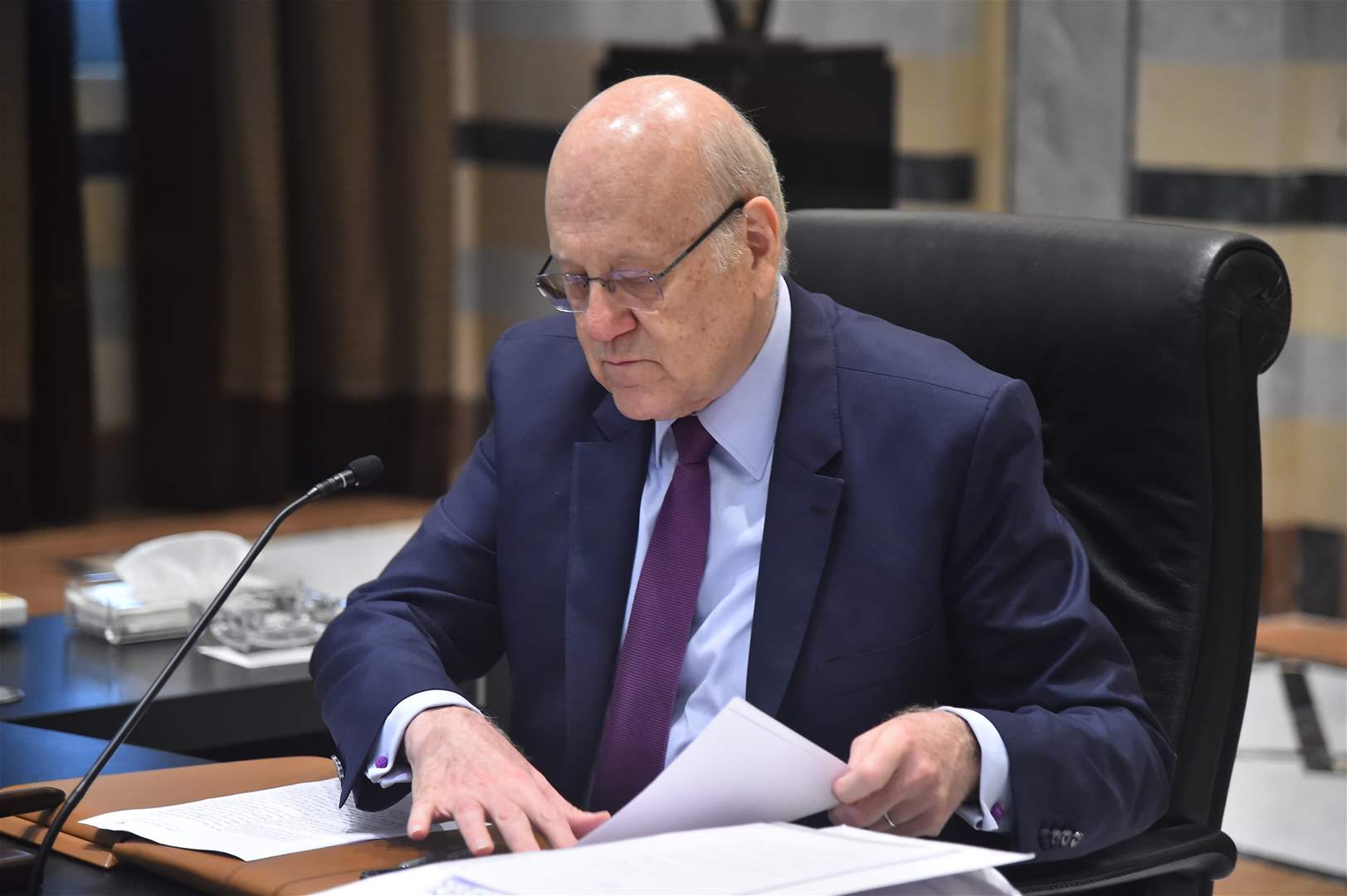 ميقاتي في مستهل الجلسة الوزارية: لبنان قدّم للمرة الاولى عرضاً لخطة عمل واضحة ومحددة لتنظيم ملف النازحين السوريين في لبنان