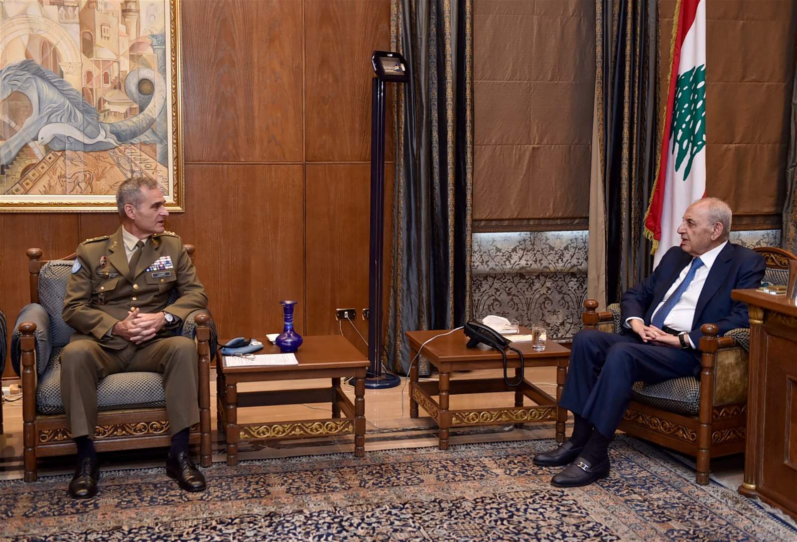 سلسلة لقاءات لبري في عين التينة.. إليكم التفاصيل 