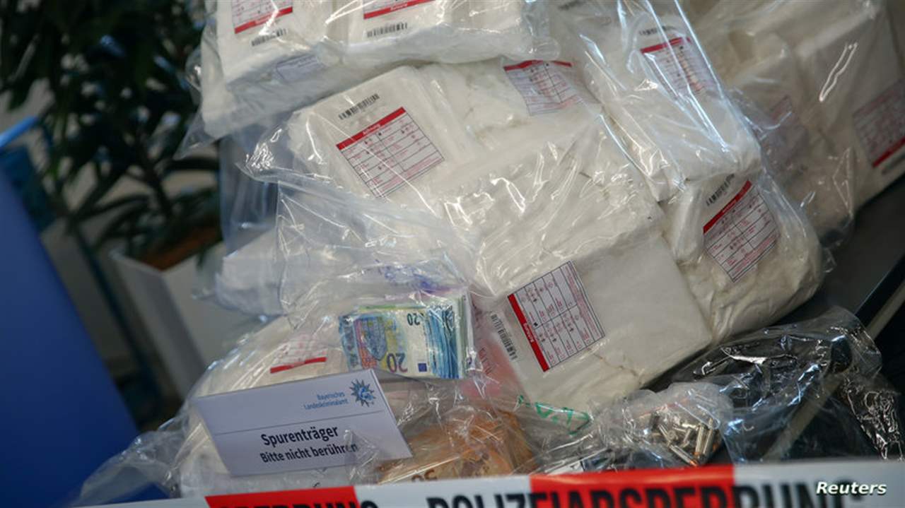 بقيمة 2.8 مليار دولار.. ألمانيا تضبط أكبر كمية كوكايين في تاريخها 