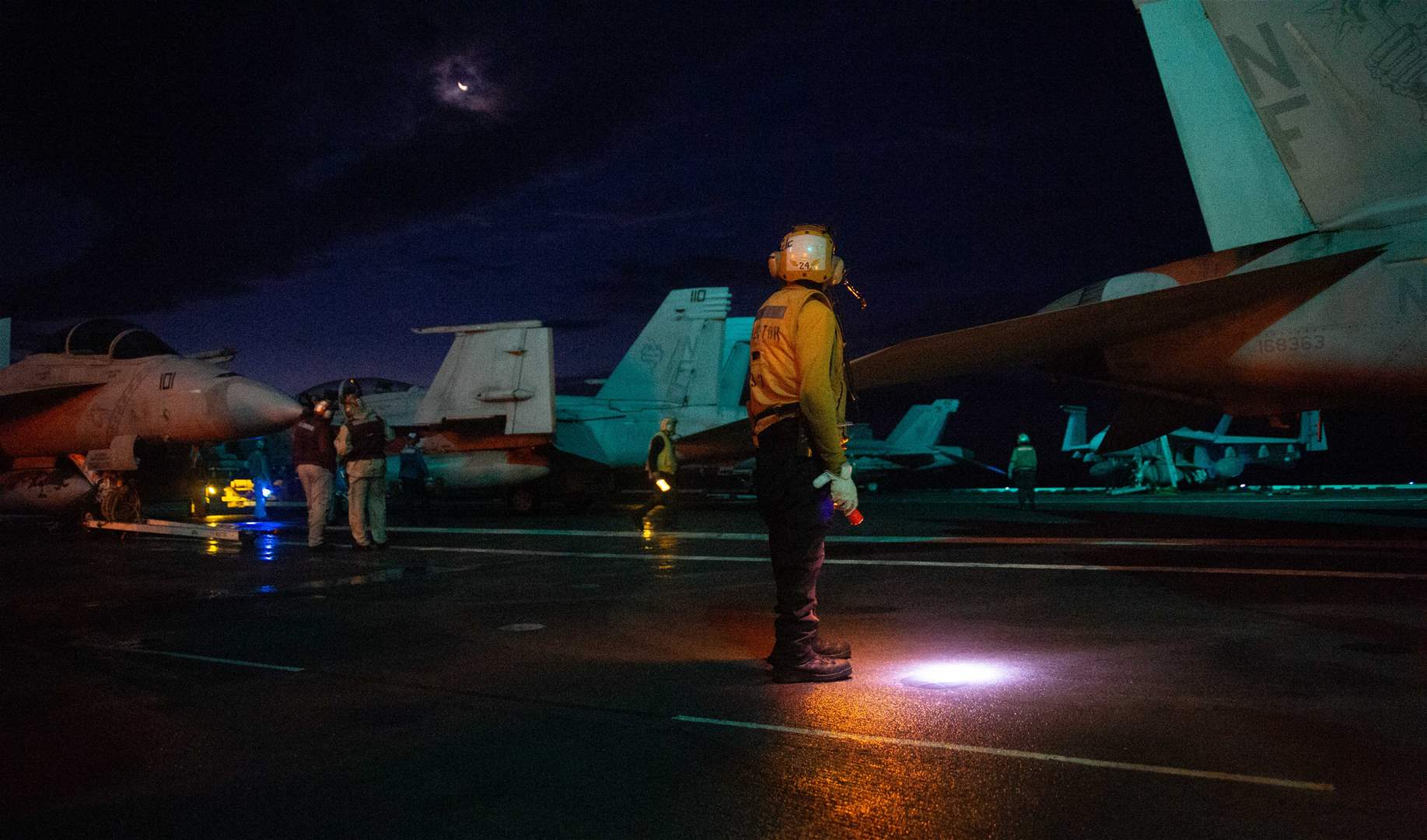 واشنطن تنفي استهداف الحوثيين لحاملة الطائرات "آيزنهاور"