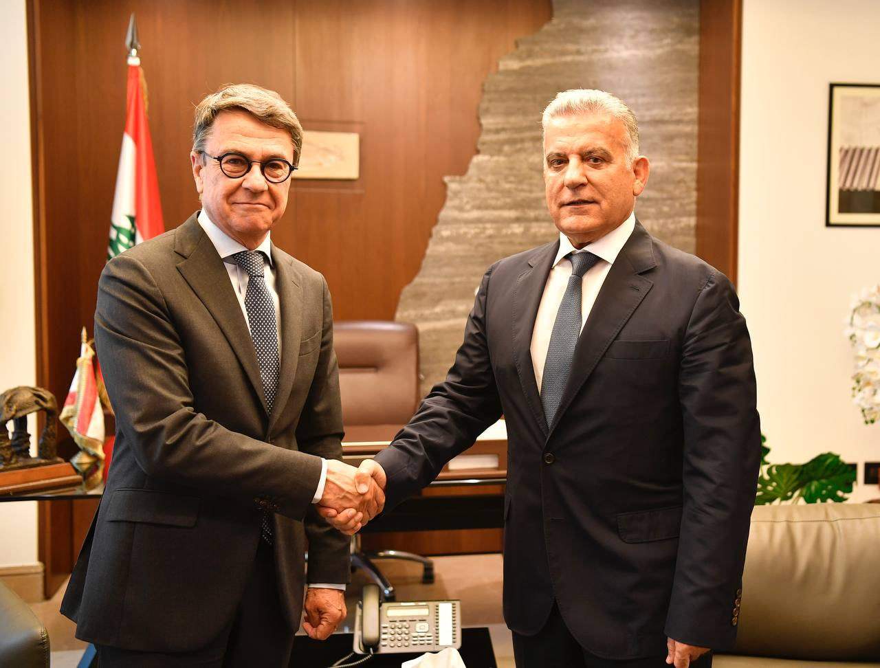 ​ اللواء ابراهيم استقبل السفير البلجيكي وبحثٌ في أوضاع المنطقة 