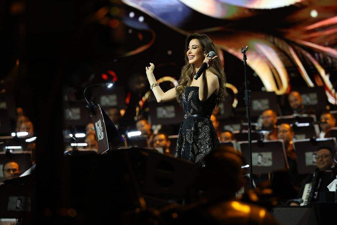 إليكم ما حصل مع نانسي عجرم في حفل "ليلة وردة" 